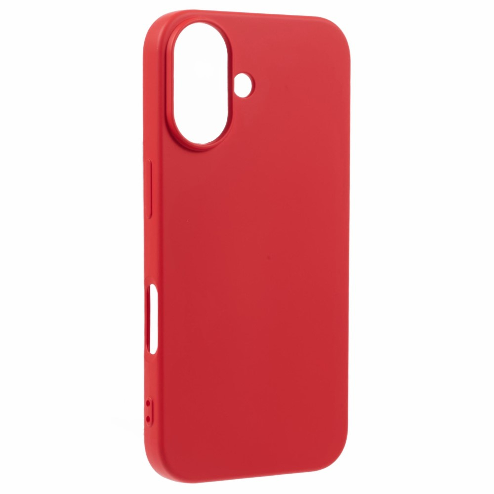 iPhone 16 Gummi Case Schutzhülle - Rot (Matt)