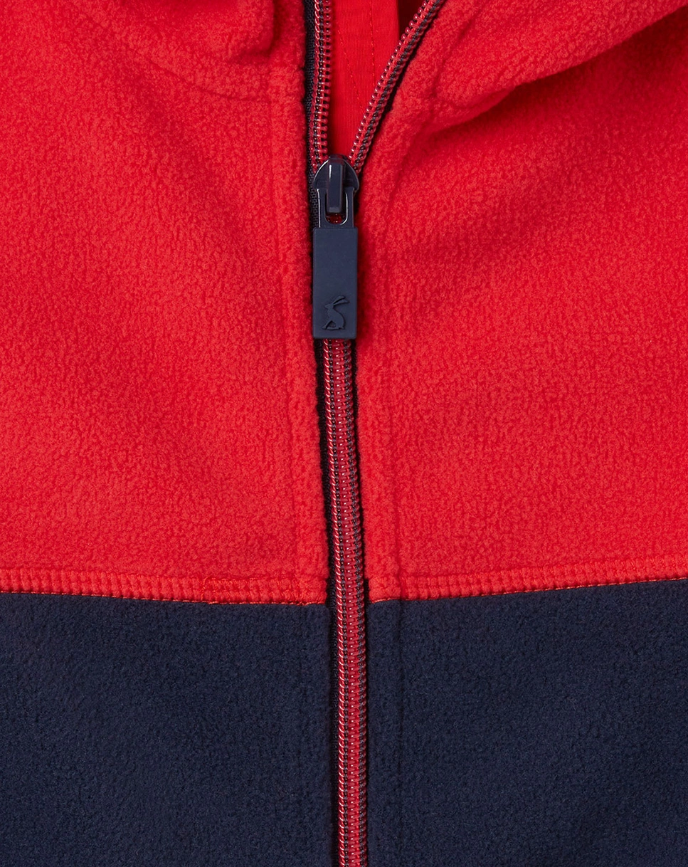 Fleece-Jacke ELMER POLAR in rot