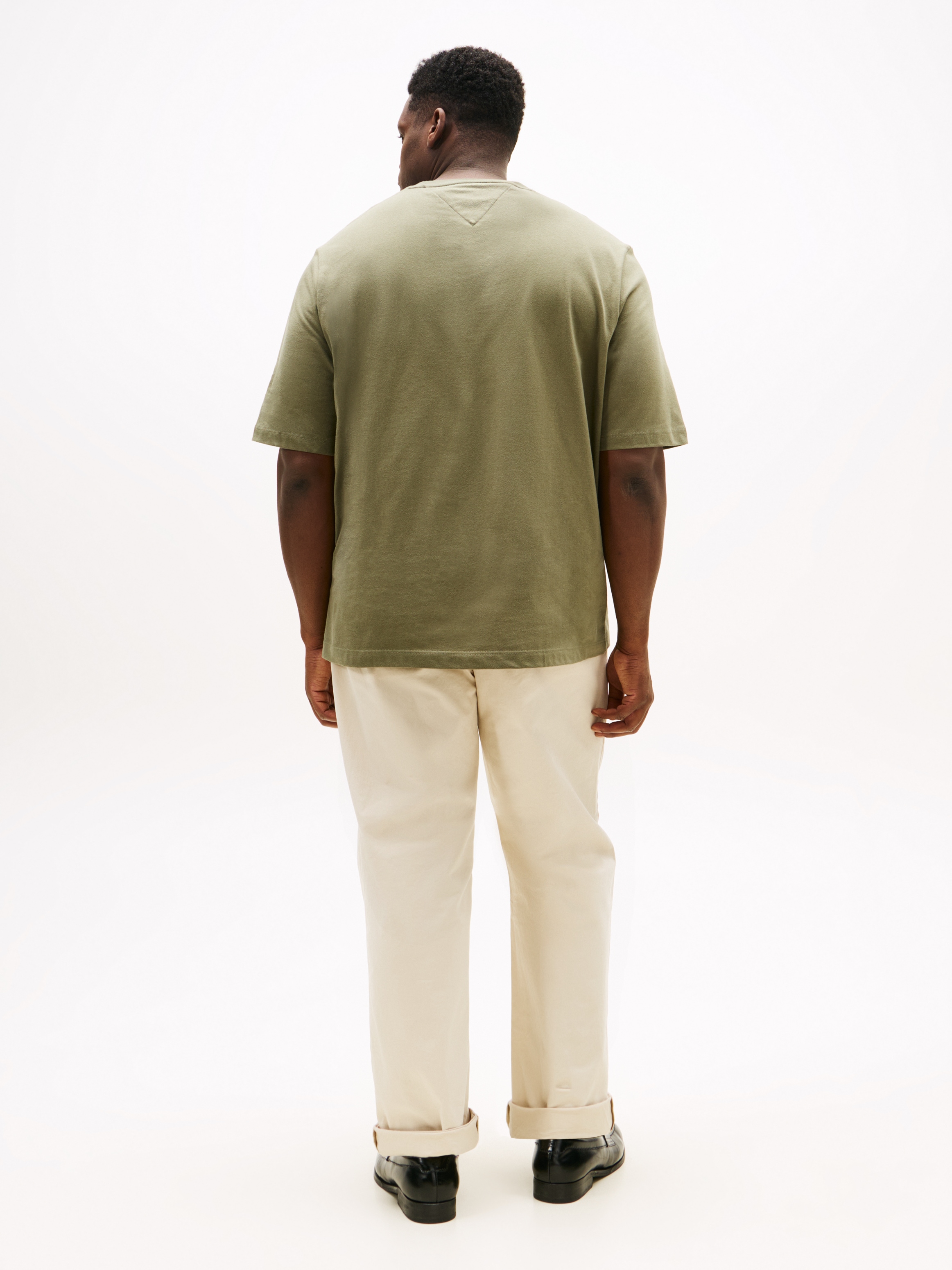 Tommy Hilfiger Big & Tall T-Shirt »BT-ESS SEASONAL REG SOLID TEE-B«, Grosse Grössen
