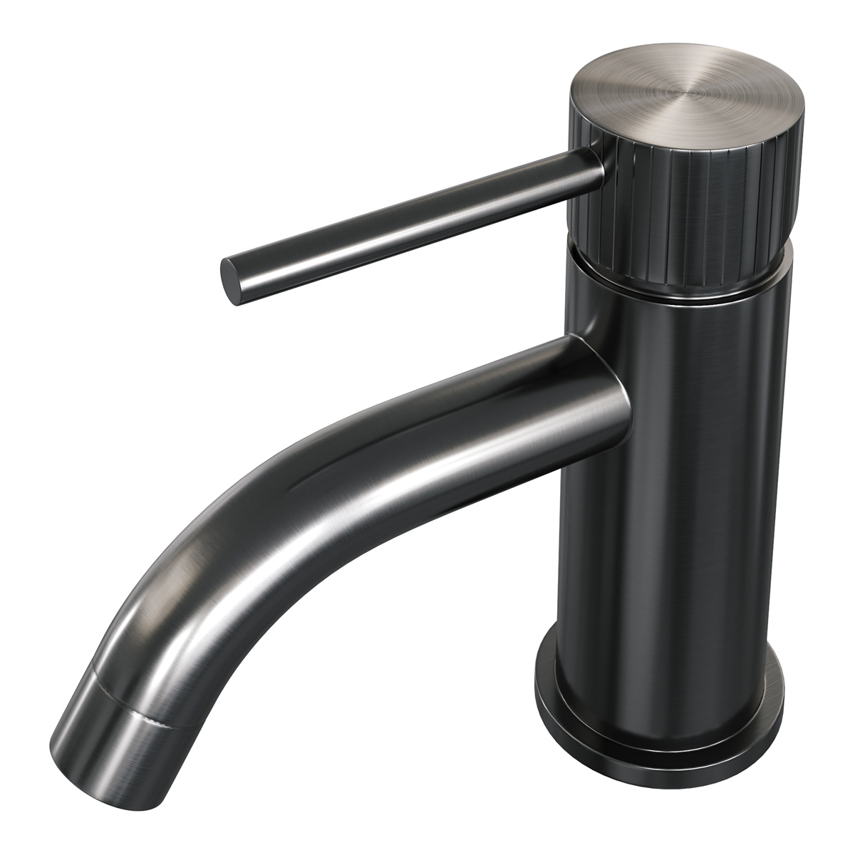 Brauer Stripe opbouw fonteinkraan gunmetal geborsteld PVD