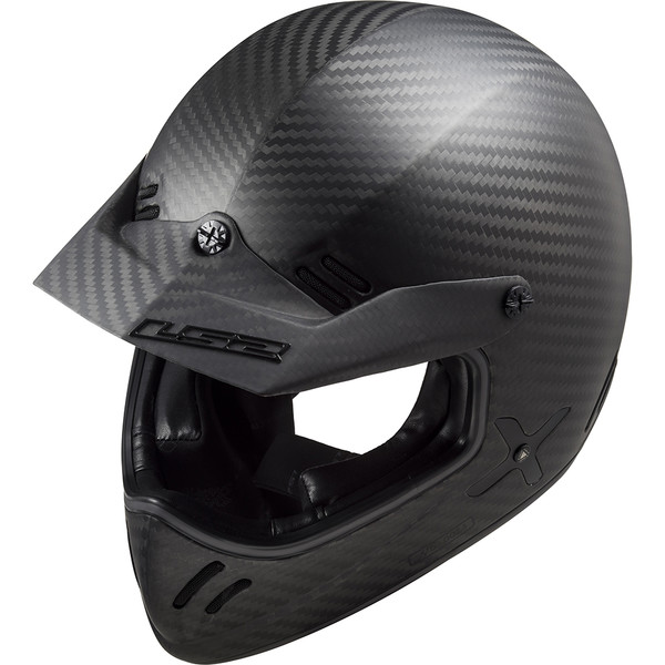 LS2 - Casque MX471 Xtra Solid Noir Mat / Carbone