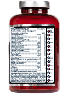 Lucovitaal Multi A t/m Z 65  Tabletten 180TB