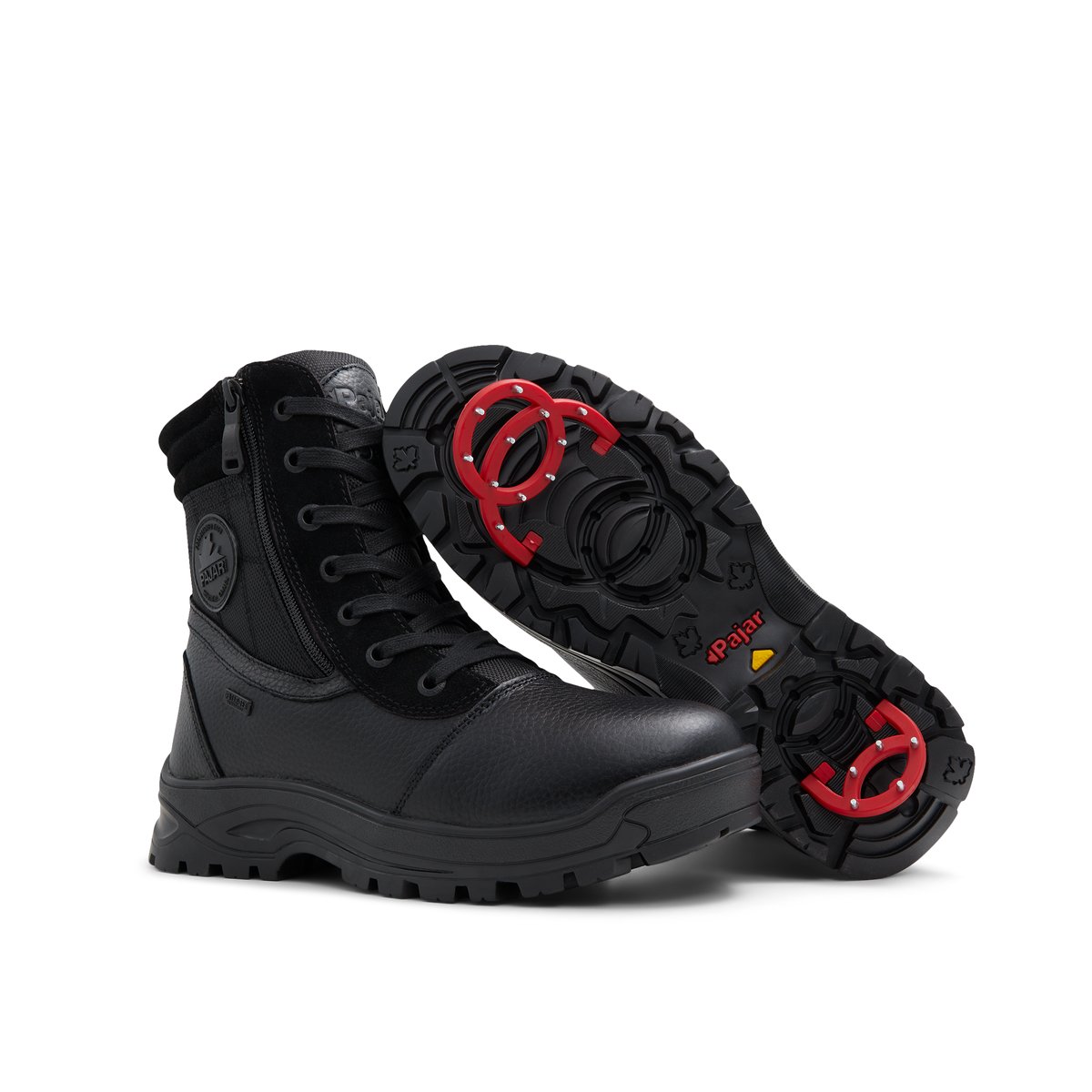 PAJAR-Trooper_ig-m-Bottes d'hiver - Talon plat - Noir