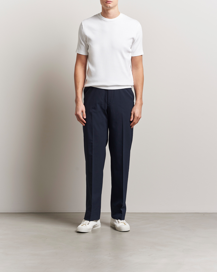 J.Lindeberg Rob Slim Rib T-Shirt White