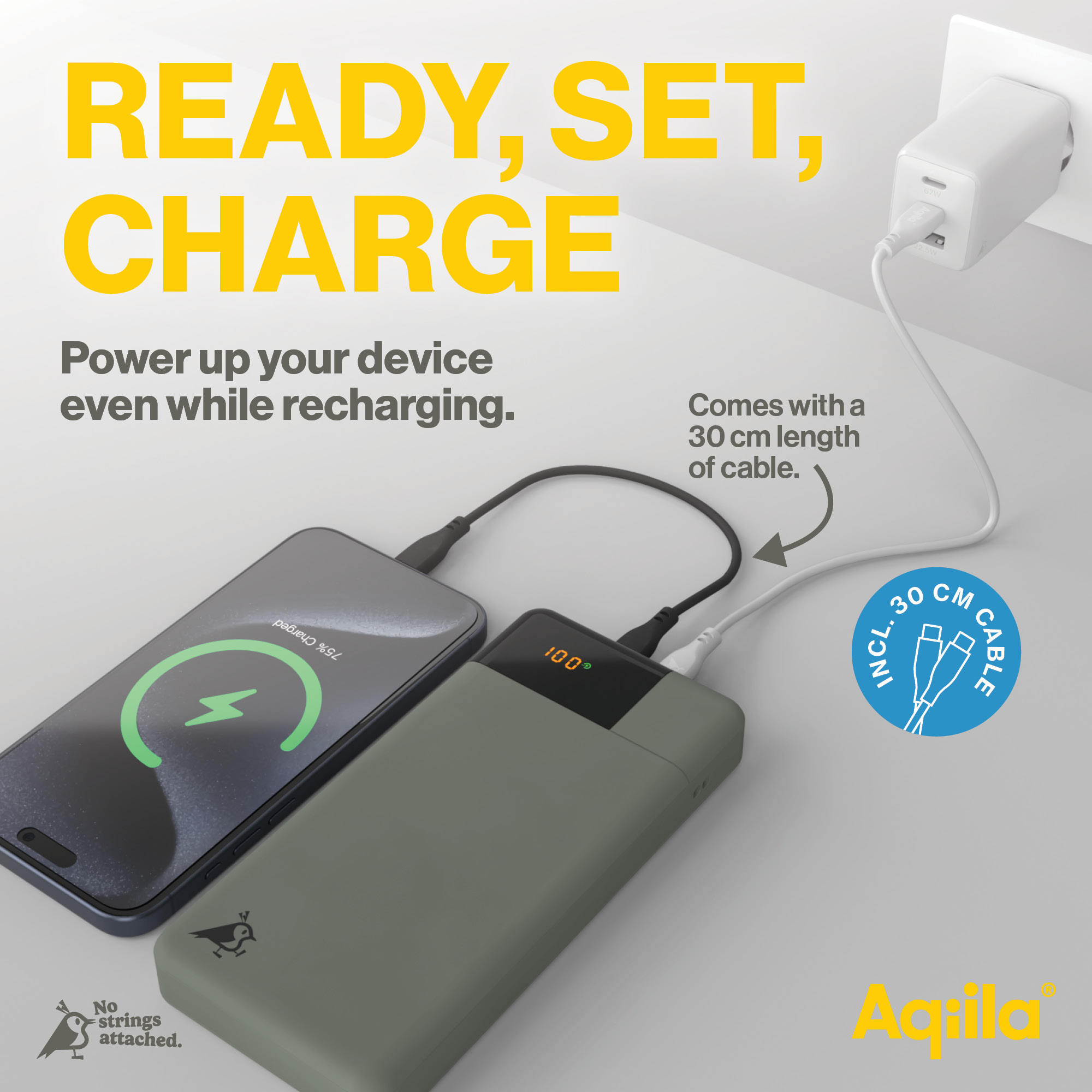 Aqiila Powerbird B20M 20000 mAh 20W