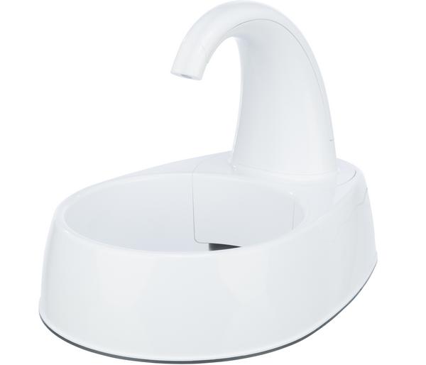 Trixie Trinkbrunnen Curved Stream, weiß, 2,5