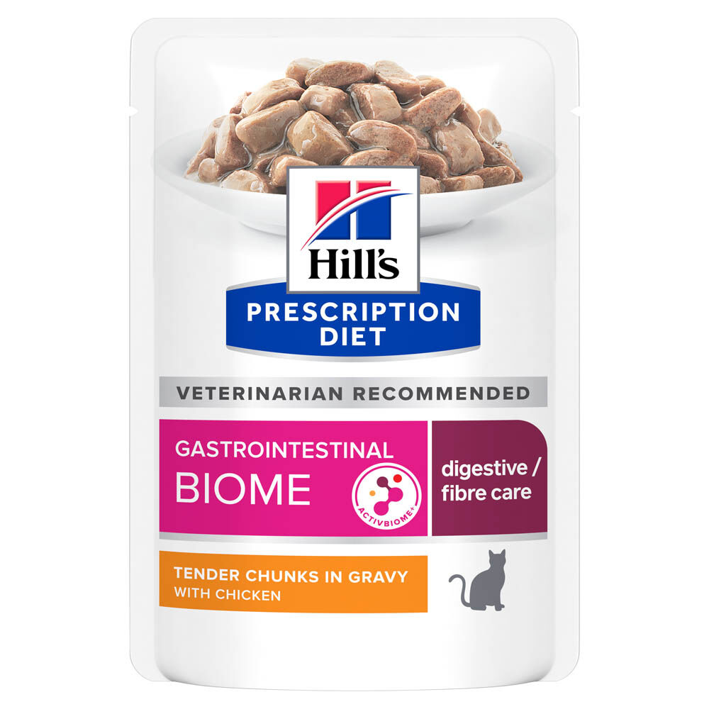 Hill's Prescription Diet Gastrointestinal BIOME - Kattenvoer - 85 Gram - kip