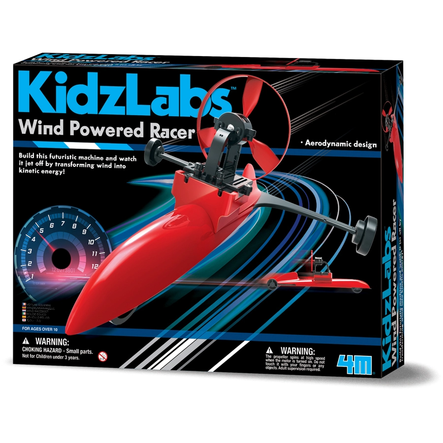 4M KidzLabs - Windbetriebener Rennwagen Mehrfarbig
