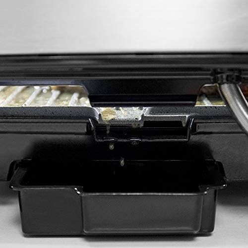 Cecotec Grill électrique Rock’nGrill Smart. Système de réglage de la puissance, du temps et de la température de 2000 W, ouverture à 180 °, plaques amovibles allant au lave vaisselle : Cuisine et Maison