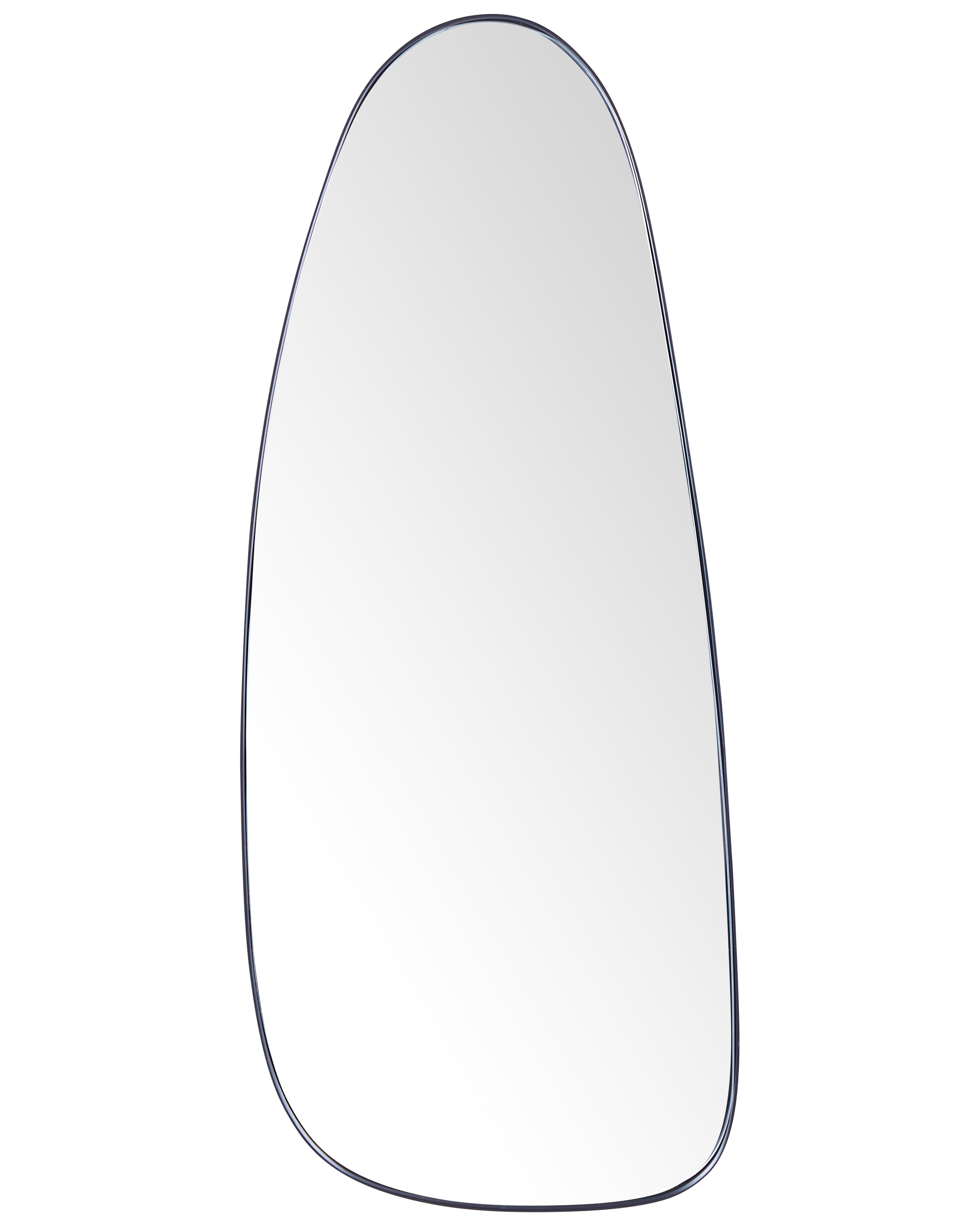 Wandspiegel CERGY 39 cm 95 cm Metaal Zwart