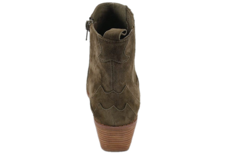 SOFIE SCHNOOR ARMY GRØN NUBUCK STØVLE