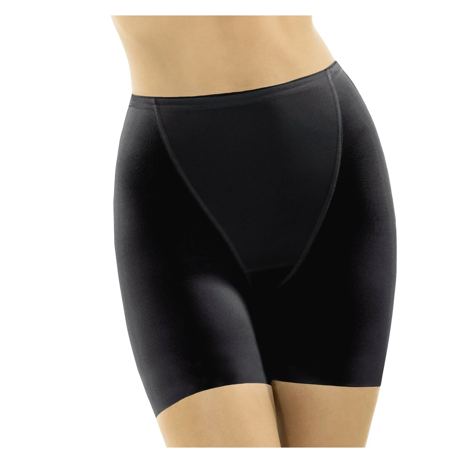 POMPADOUR Shape Taillenslip mit Bein  - schwarz