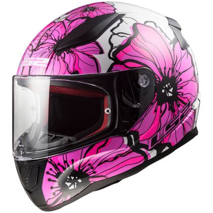 Casque LS2 FF353 - RAPID II - POPPIES - Rose
