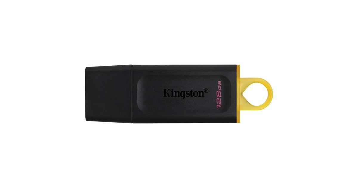 KingstonDataTraveler Exodia 128 GB usb-stick  (Zwart/geel, DTX/128GB)