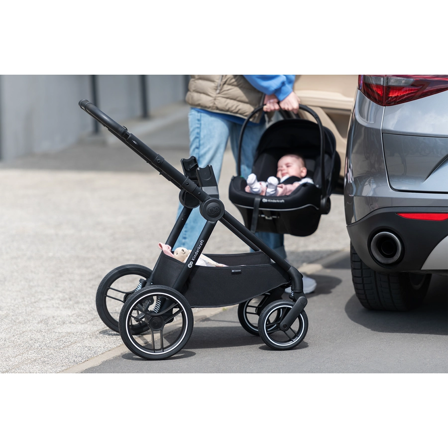Kinderkraft Kombikinderwagen NEA 2in1 platinum gray