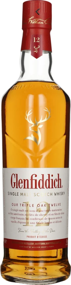 GLENFIDDICH 12 YEARS TRIPLE OAK 70CL