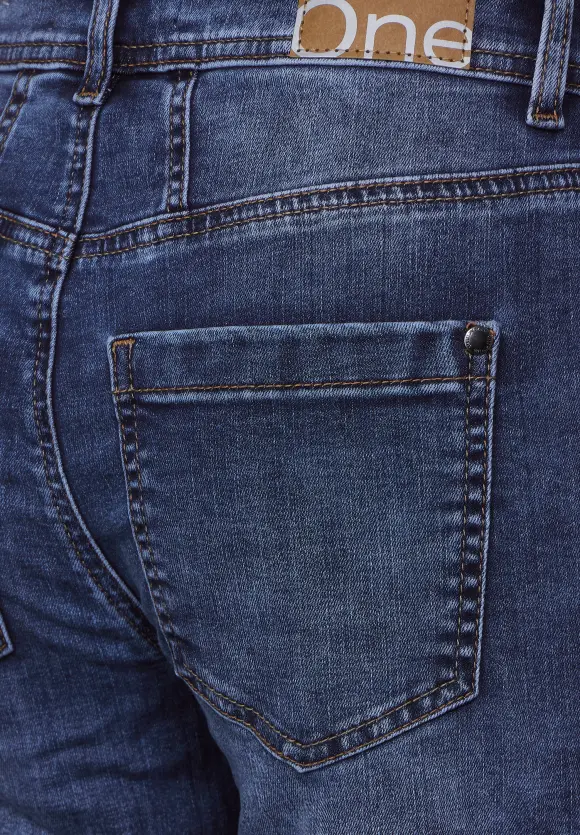 Casual Fit Jeans - authentic indigo wash
