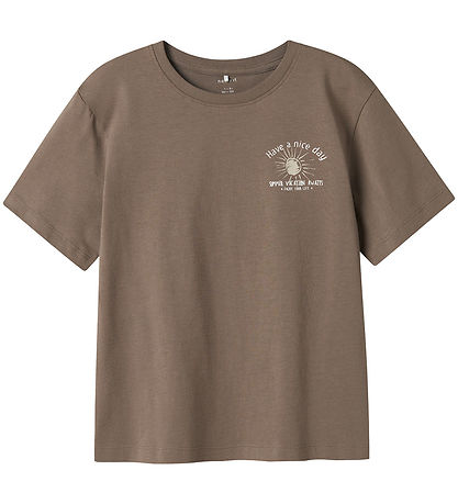 Name It T-Shirt - NkmJotim - Walnuss