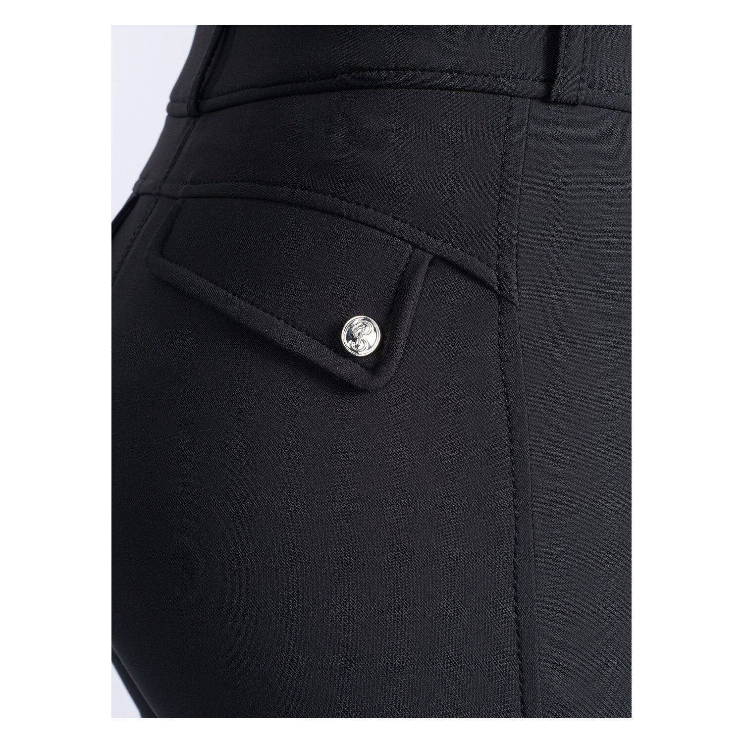 PS of SWEDEN Reithose Half Grip Brianna - schwarz