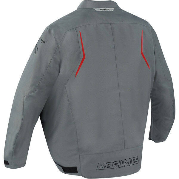 Bering - Blouson Dundy King Size - Grandes tailles Gris / Rouge