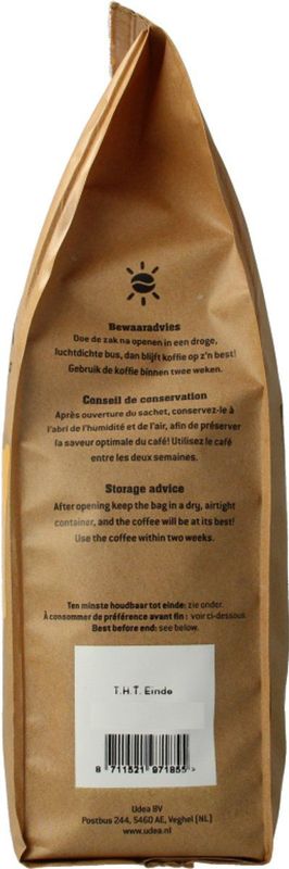 Biocafe - Arabica Filterkoffie - 500 gr - Gemalen Koffie - Biologisch