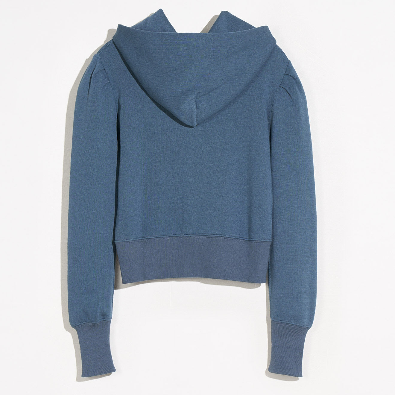 Bellerose Sweat à capuche Febe bleu denim