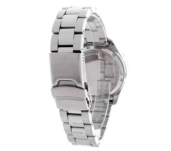 Depth Charge Stainless Steel White Dial Dive Watch