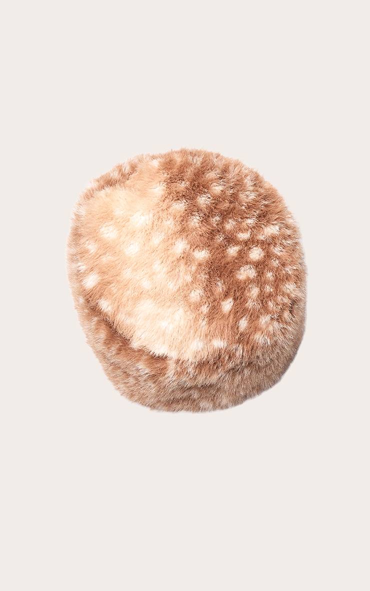 Marron Chapeau En Synthétique Deer