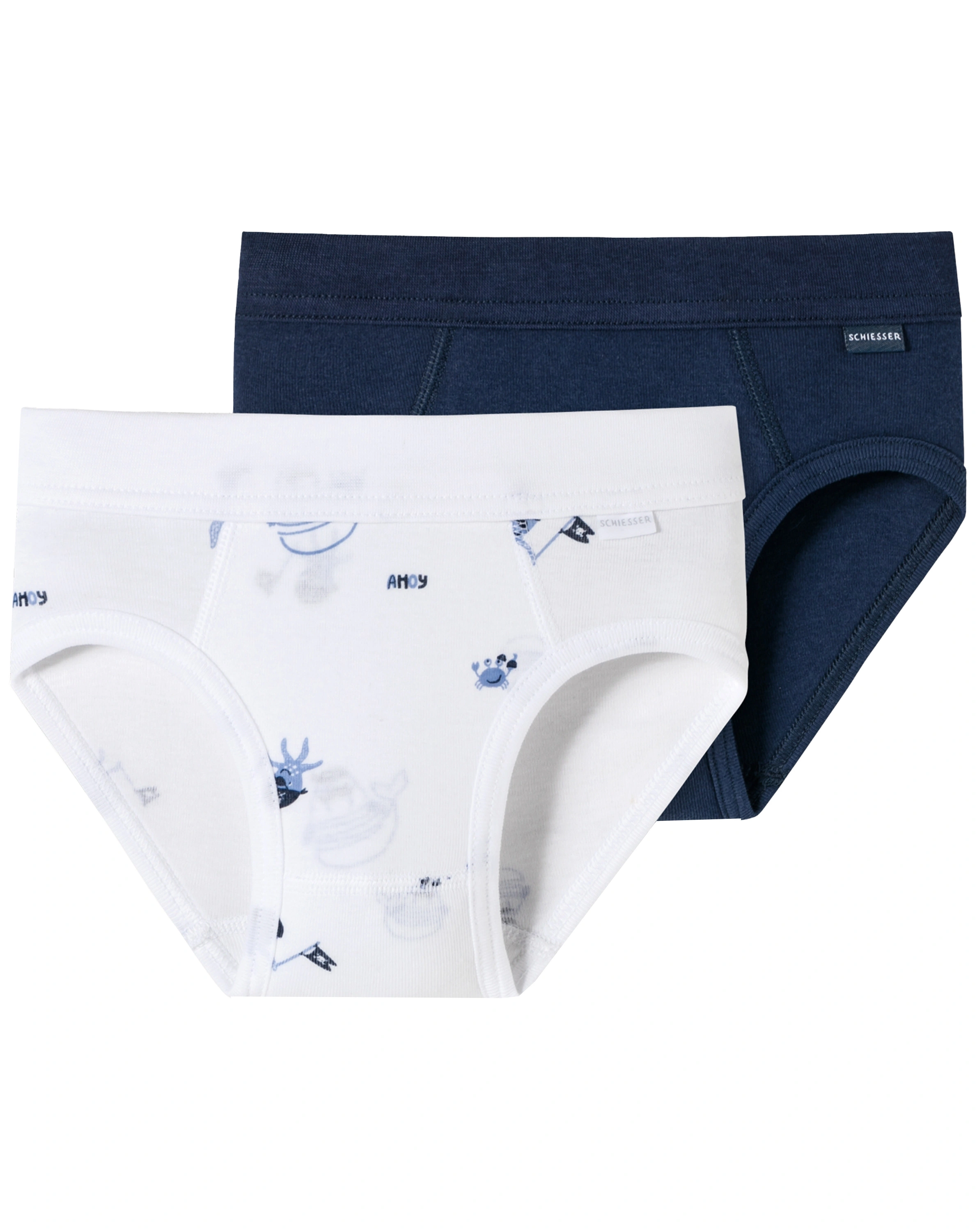 Sportslips WATER WORLD 2er-Pack in weiß/blau