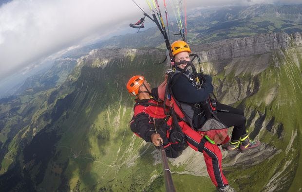 Tandem Gleitflug in Marbach als Geschenkidee
