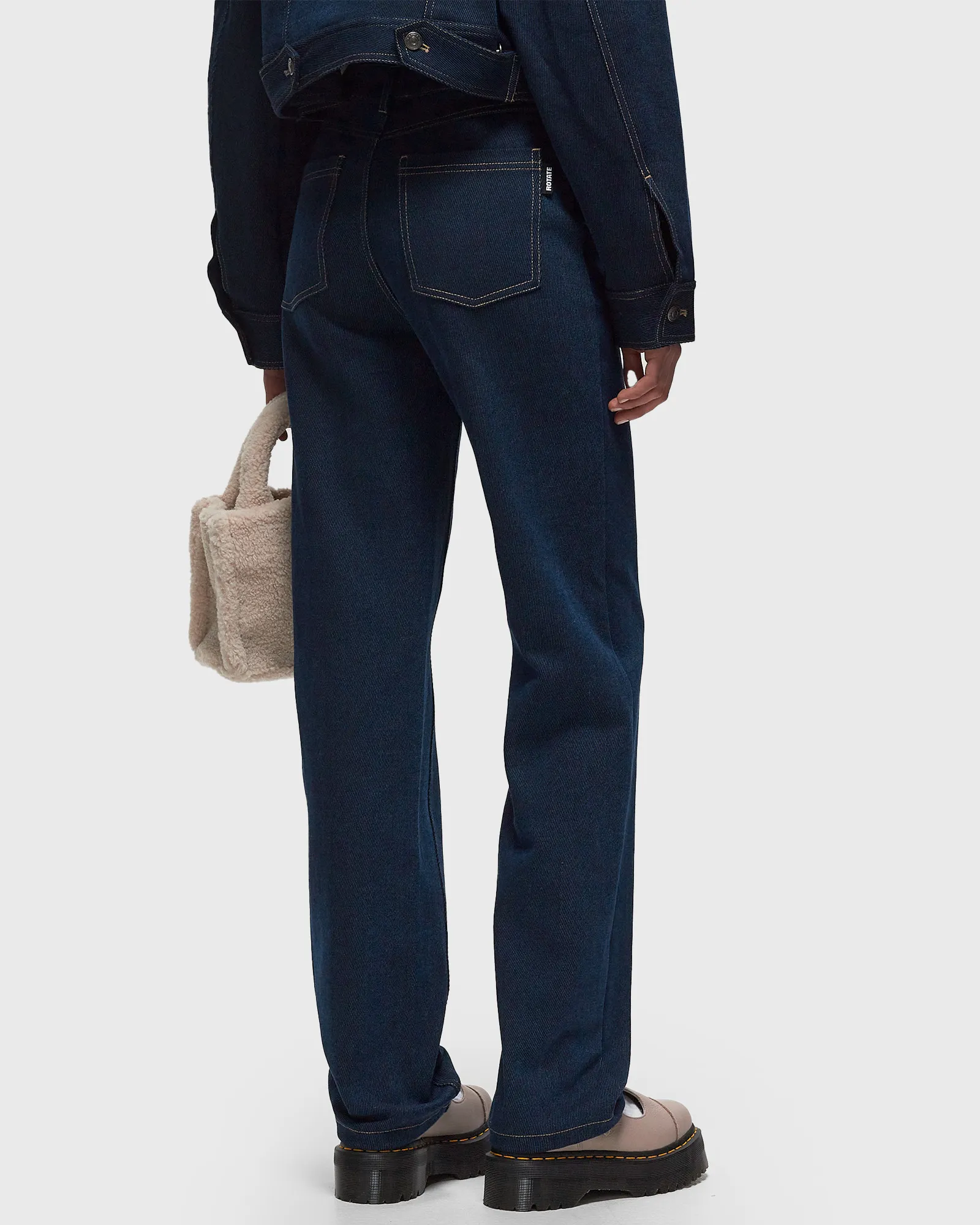 ROTATE Birger Christensen STRETCHY STRAIGHT PANTS