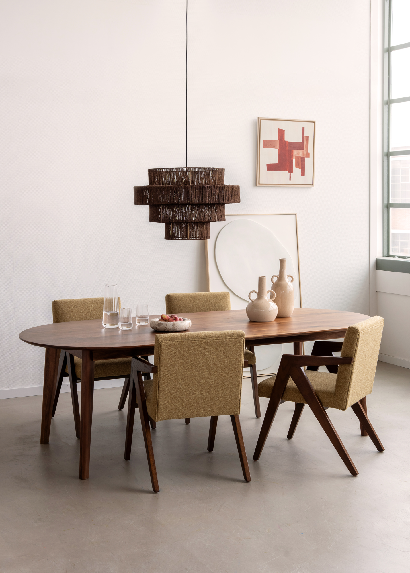 Hanglamp Bobbie naturel