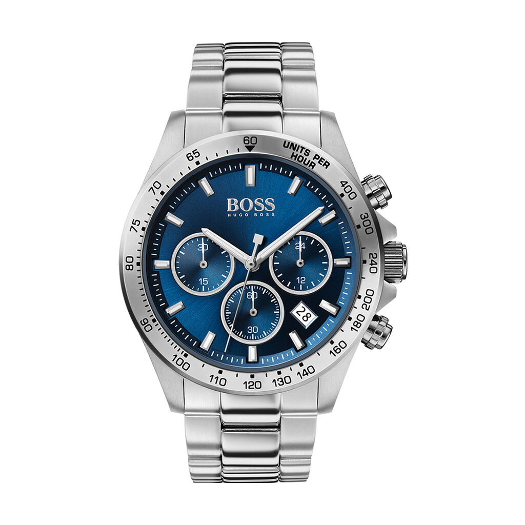 Montre H Boss Hero Bleu
