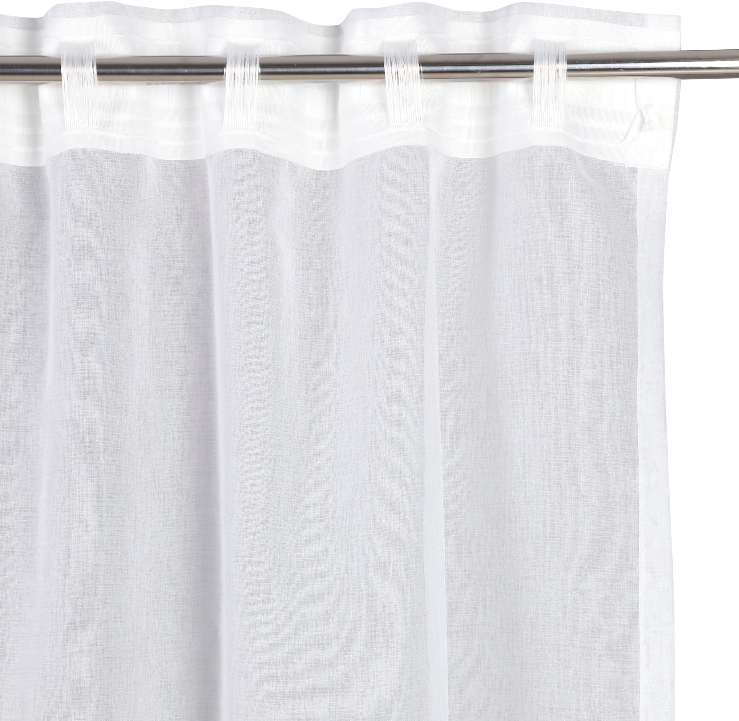 my home Gardine »Dolly« Multifunktionsband 1 Stk. tlg. Transparent, Gewebt, Polyester