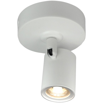 Opbouwspot wit met geïntegreerd LED