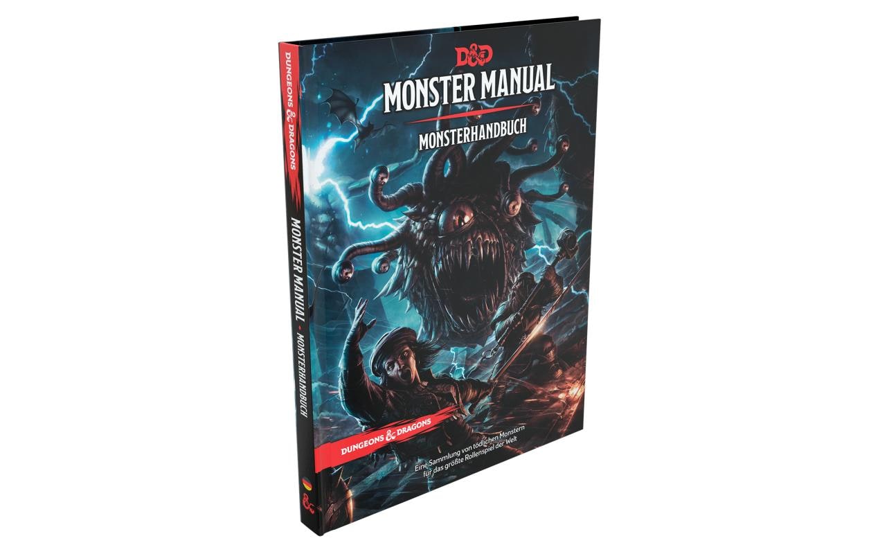Regelwerk D&D RPG – Monster Manual – Monsterhandbuch -DE-Ein Quellenbuch und Regelwerk zu den Monstern aus Dungeons & Dragons