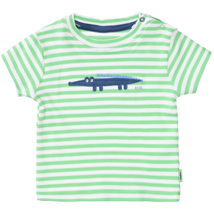 STACCATO T-Shirt bright Apple gestreift