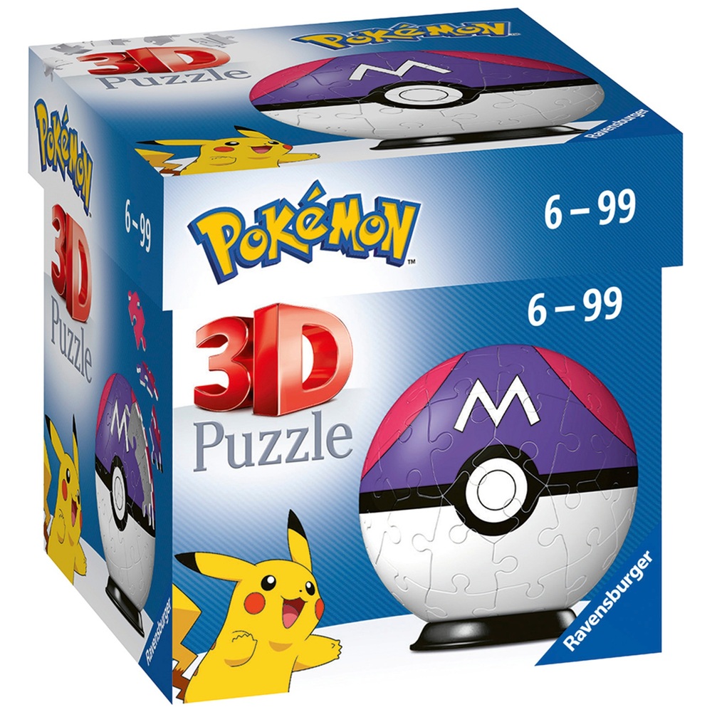Ravensburger Pokémon Meisterball 54-teiliges 3D-Puzzle