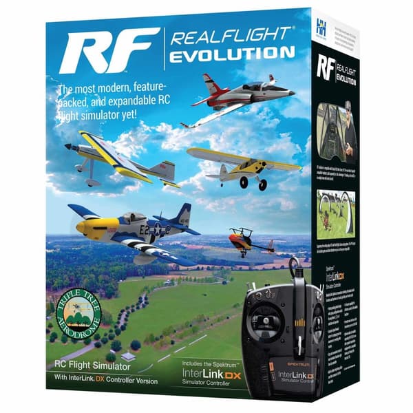 RealFlight Evolution Flysimulator m/Kontroller