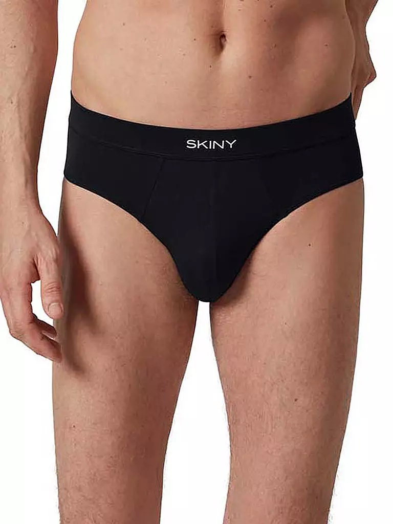 SKINY Brasil Slip Organic Cotton Deluxe Anthra schwarz