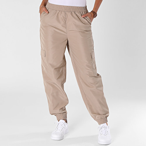 Pantalon Cargo Femme Faduma Beige