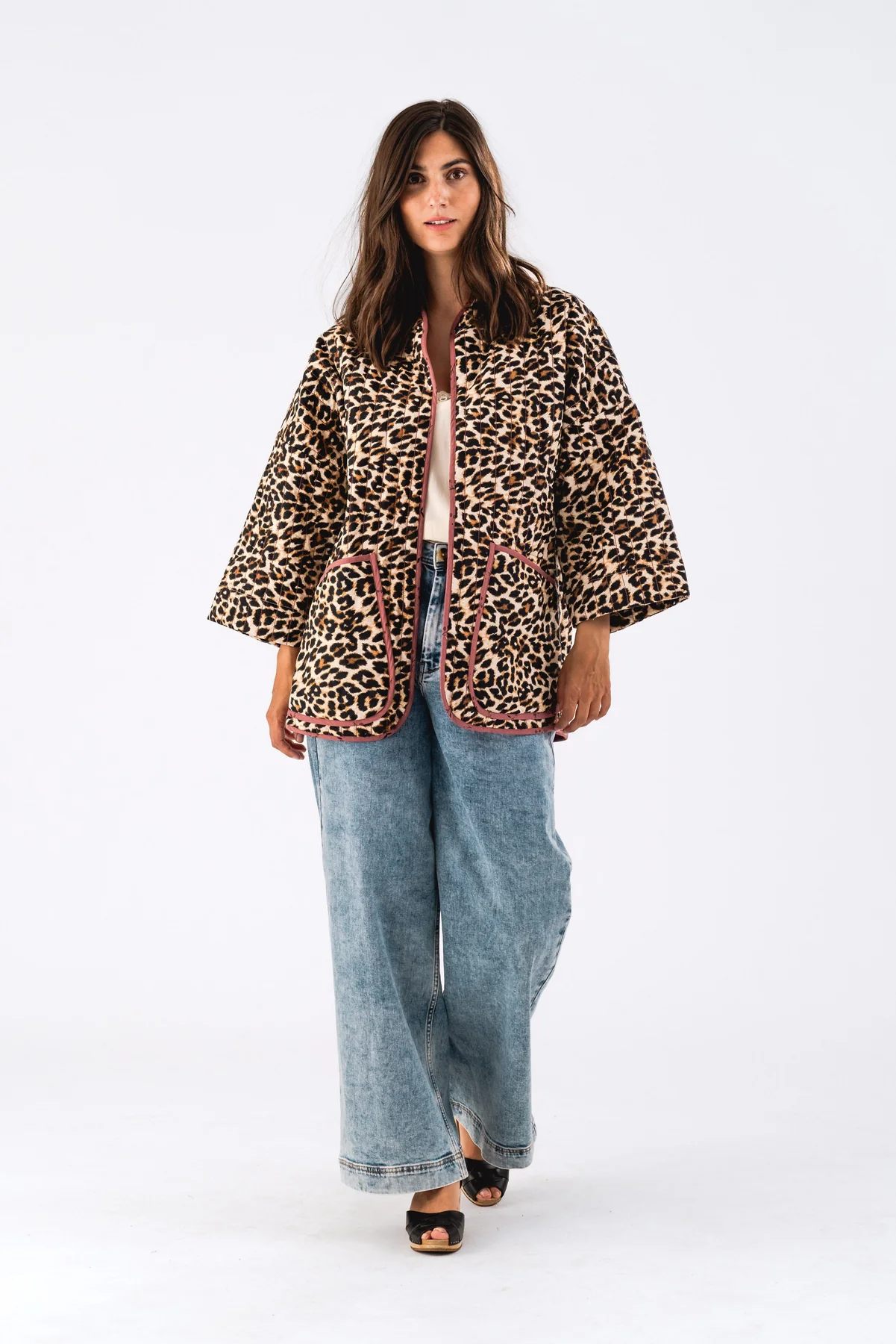 Lollys Laundry Lulull Jacket 3/4 72 leopard print