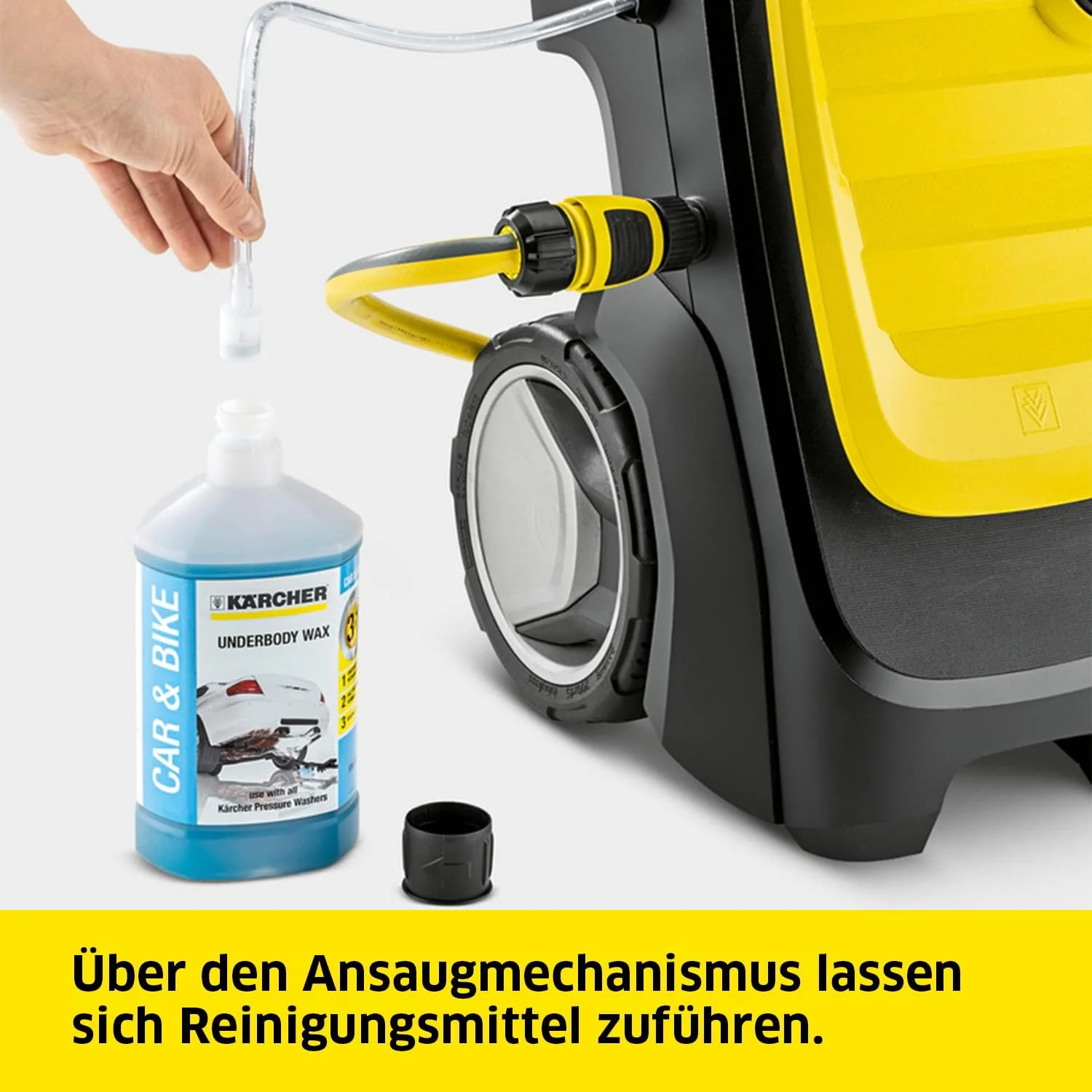 Nettoyeur haute pression Karcher K 7 Premium Smart Control Flex Home - 180 bars - 600 L/h - connecté - tambour enrouleur - brosse terrasse
