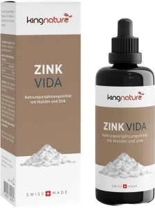 KINGNATURE Zink Vida Tropfen Flasche, 98 ml