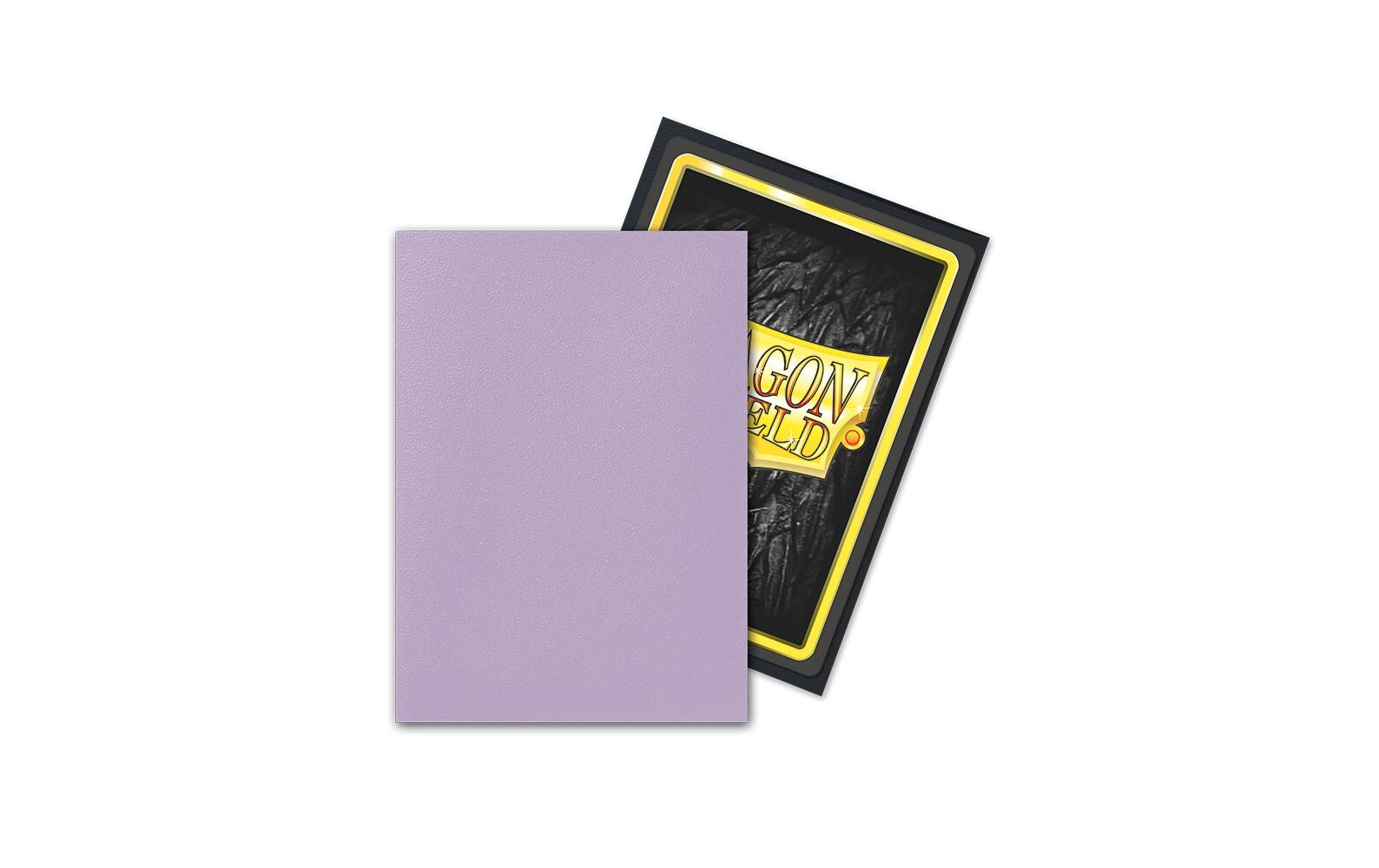Kartenhülle Dual Matte: Orchid Standardgrösse Lila 100Deckbox mit 100 Kartenhüllen im Format 63 x 88 mm