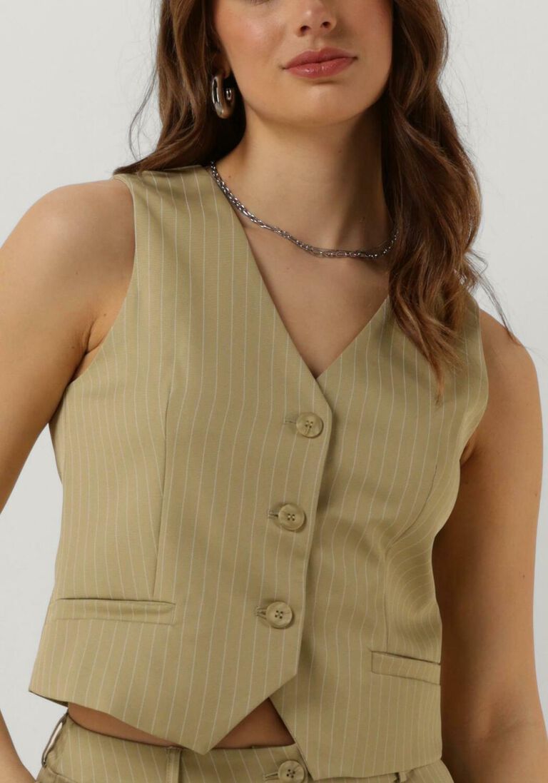 YDENCE khaki ydence gilet gilet nadine