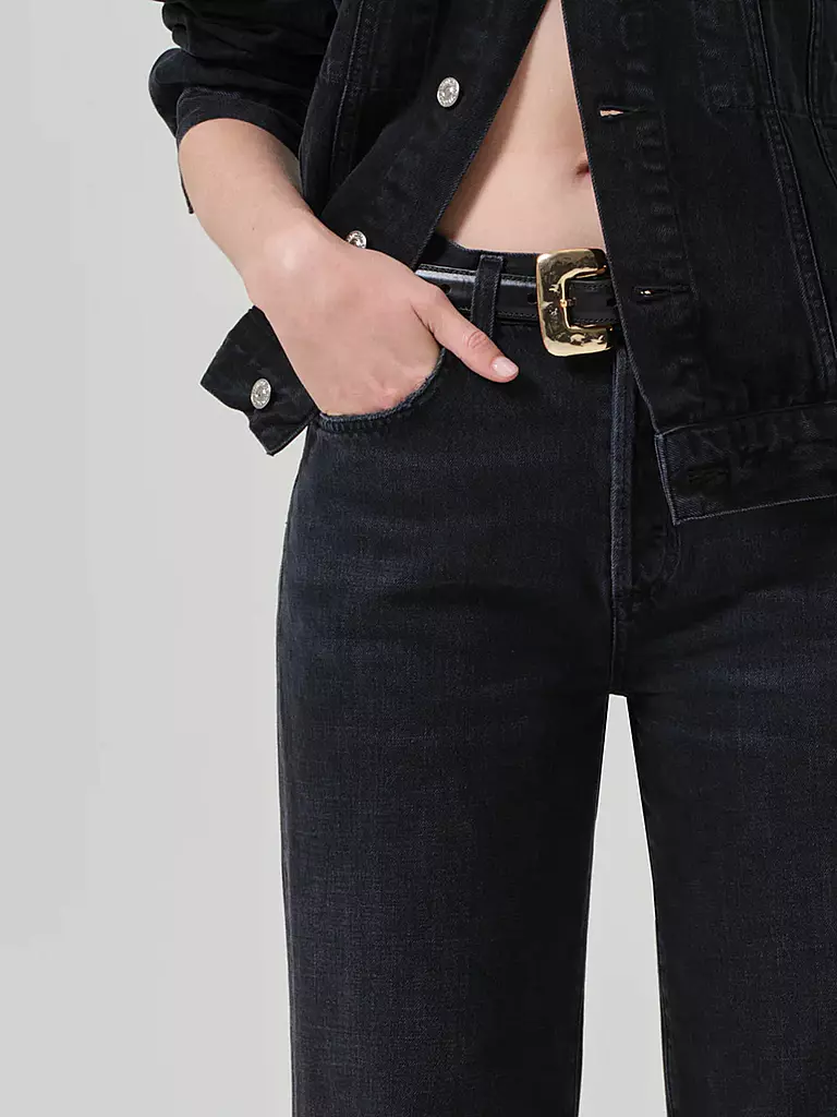 CITIZENS OF HUMANITY Jeans Wide Leg Fit ANNINA 33 schwarz