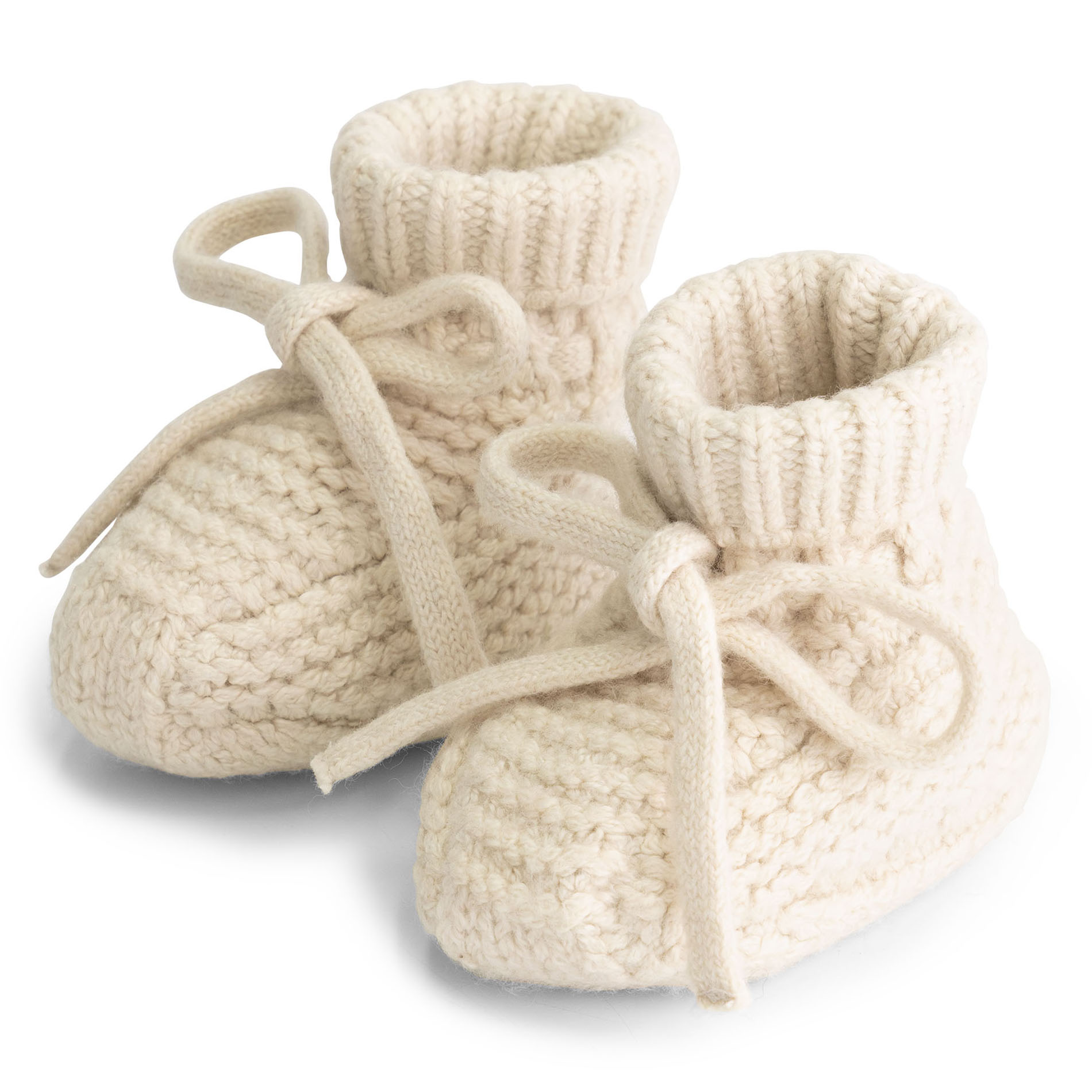 Prénatal newborn slofjes  beige