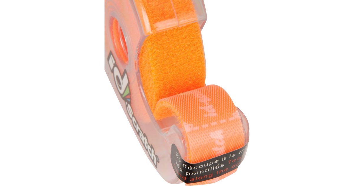 PatchseeID-Scratch Pre-Cut, 2 Meter kabelbinder  (Zwart)