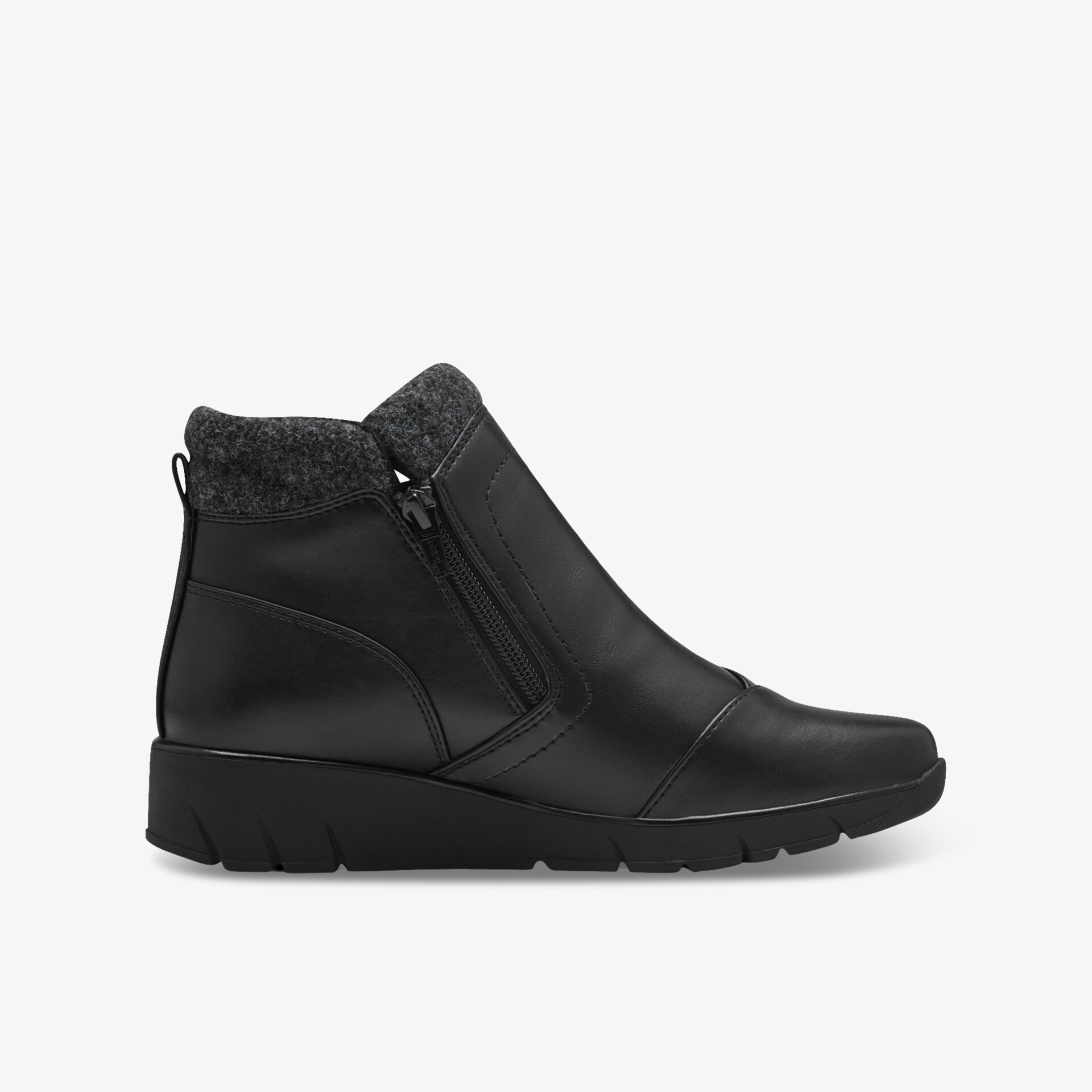 Jana Damen Stiefeletten schwarz